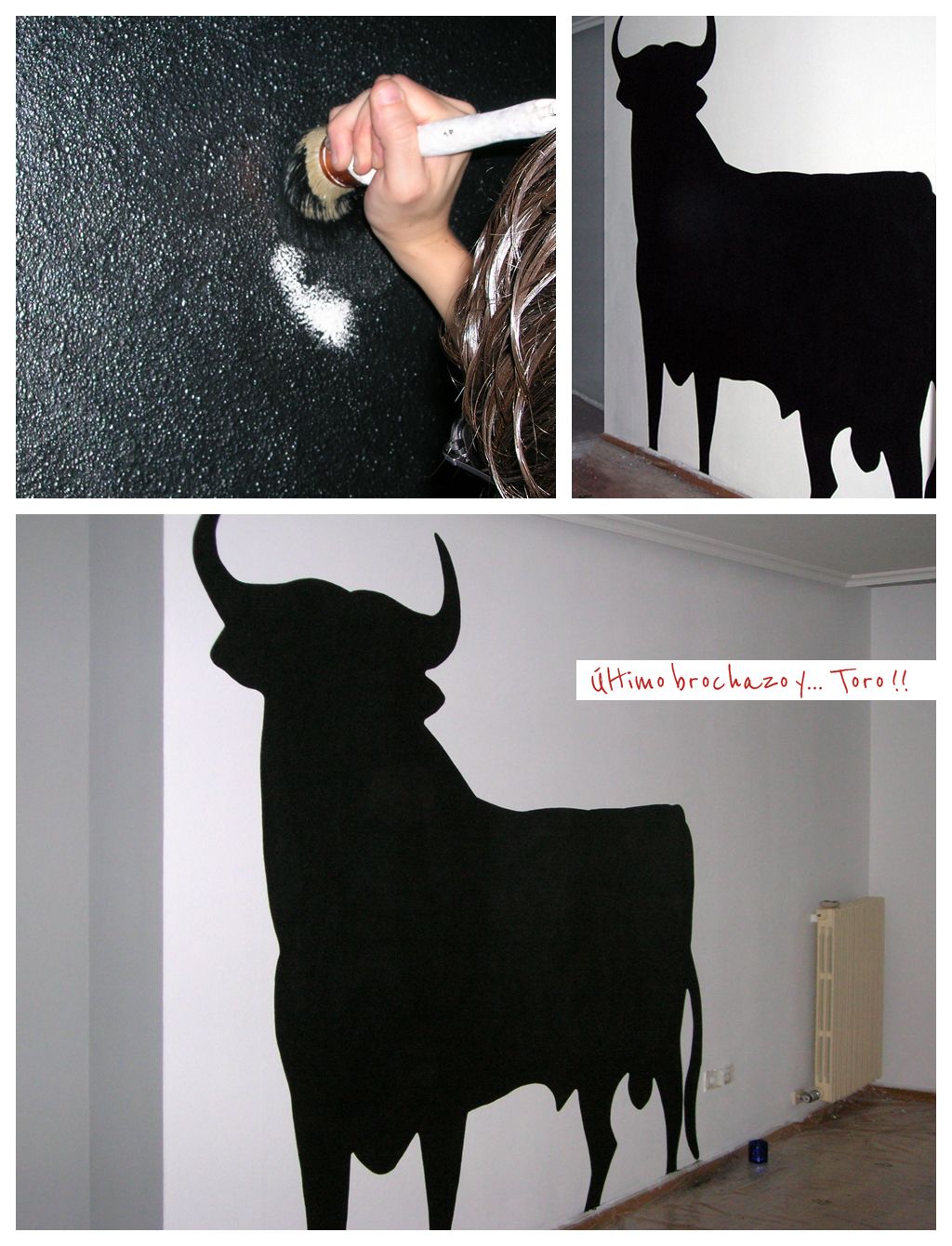 Toro de Osborne en comedor