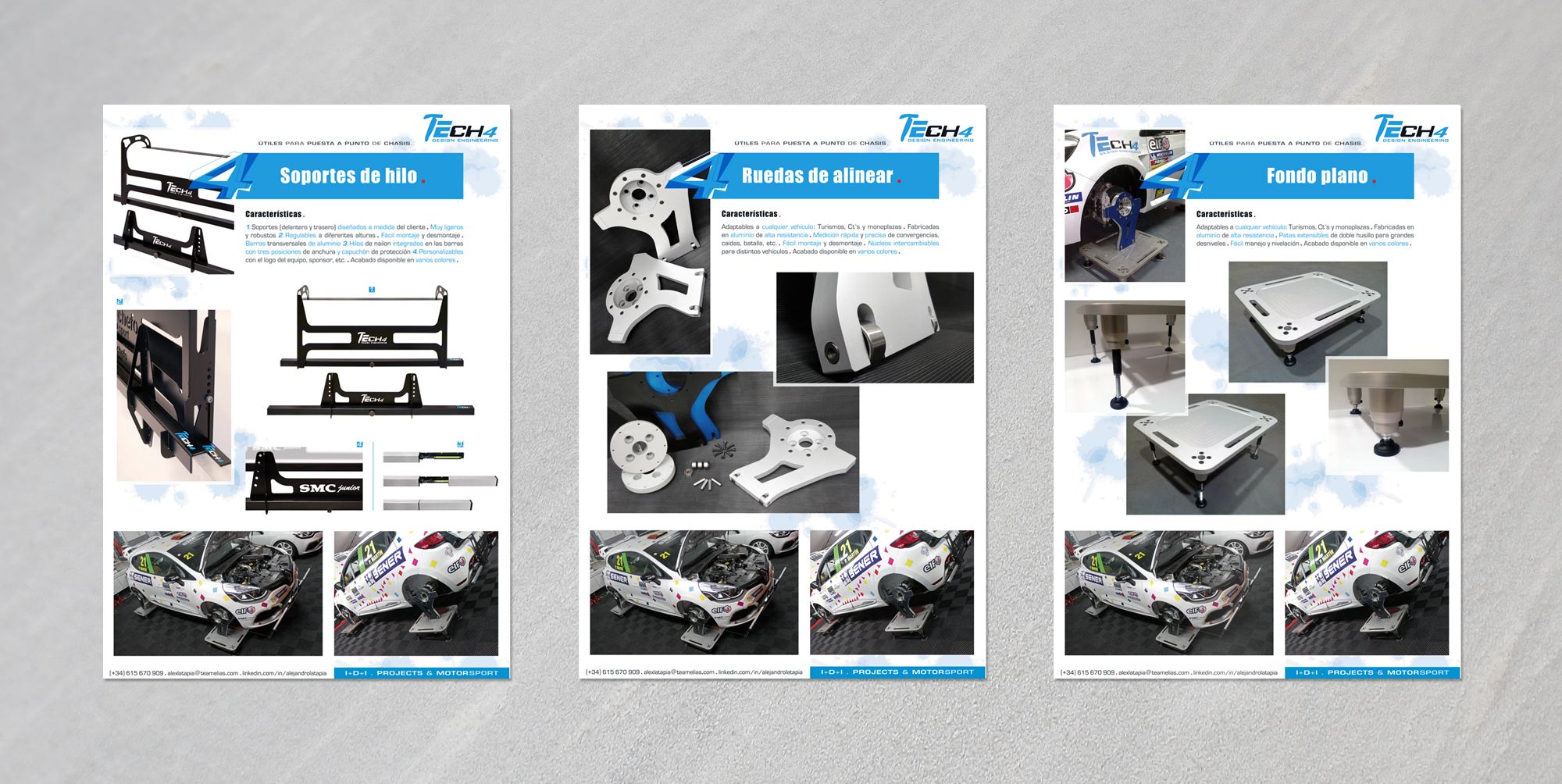 Fichas de Producto Tech4