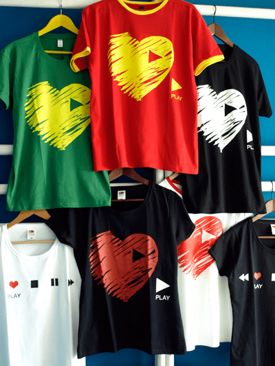Otros Modelos Camisetas PlayHeart Otros Modelos Camisetas PlayHeart