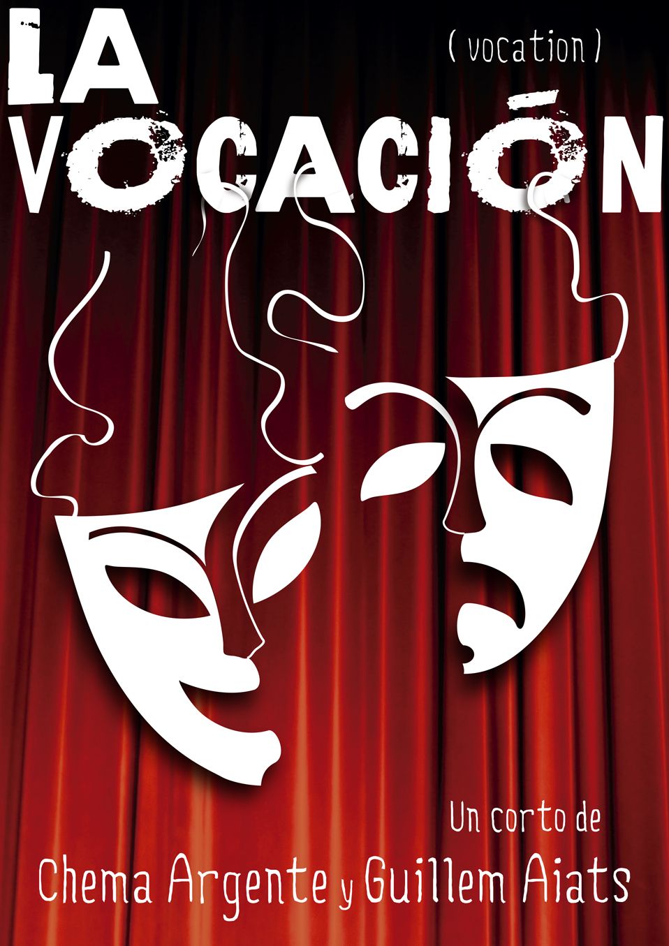 Cartel para cortometraje La Vocación