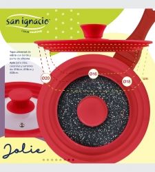 Ficha de producto para tapa universal roja Jolie