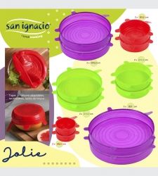 Ficha de producto para herméticos tapas de silicona
