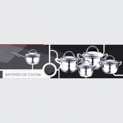 Banner de Baterías de cocina Bergner para Store en Amazon