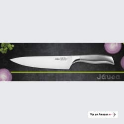 Banner para página A+ en Amazon de Cuchillo Chef Jávea