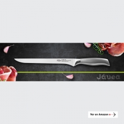 Banner para página A+ en Amazon de Cuchillo Jamonero 16 cm Jávea