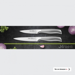 Banner para página A+ en Amazon de Cuchillos Multiusos y Pelador Jávea